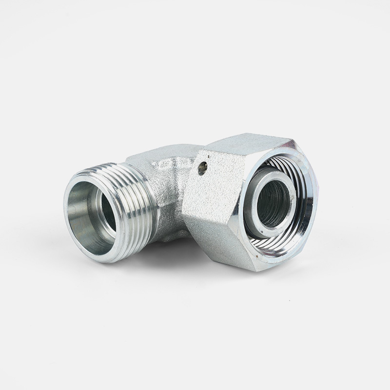 Adaptador de rosca interna métrica de cotovelo de 90 graus